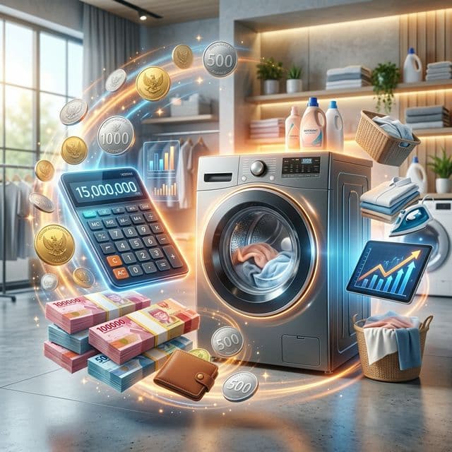 Cara Menghitung Bagi Hasil Persentase Kemitraan Laundry Kiloan