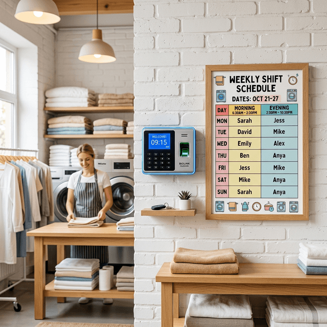 Sistem Shift Kerja Karyawan Laundry 24 Jam Buka