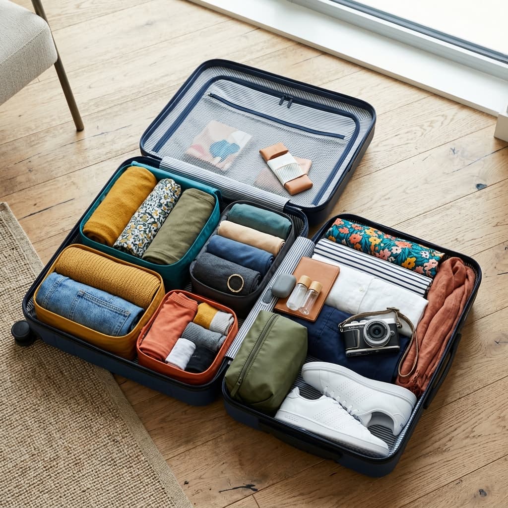 Travel Packing Organized Laundry