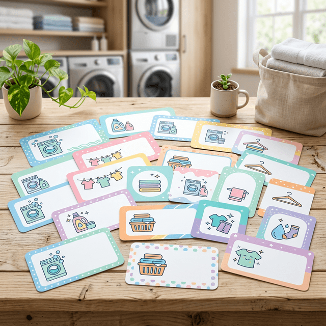 Template Voucher Diskon Laundry