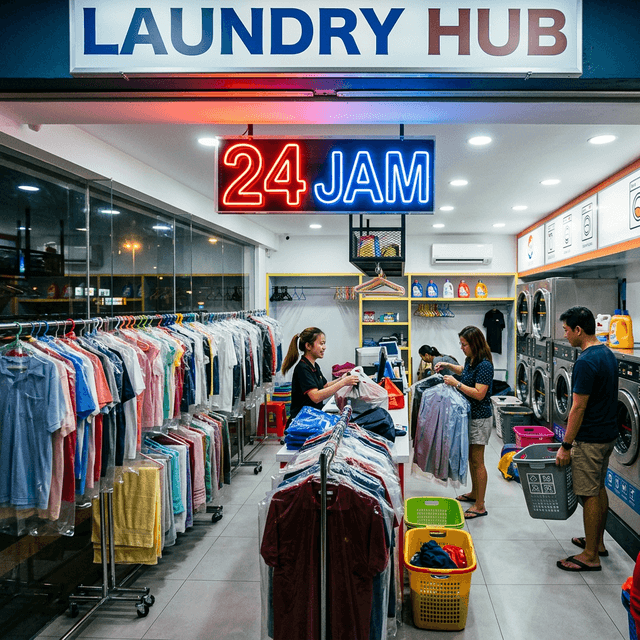 Format Nota Laundry Express 24 Jam