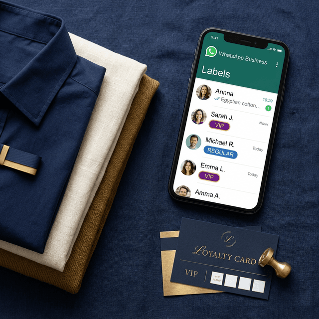 Cara Setting Label Pelanggan VIP di WhatsApp Business Laundry