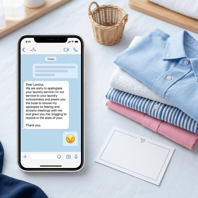 Cara Elegan Minta Maaf via WA Saat Baju Hilang